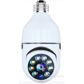 Kamera Lampu Bohlam Keamanan Ngarep Nirkabel 360 Derajat